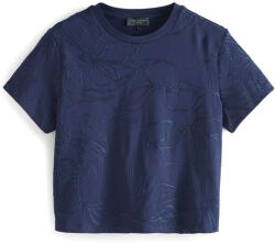 TED BAKER T-Shirt Agaly Short Sleeve All Over Embroidered Boxy 278535 navy (278535 navy)