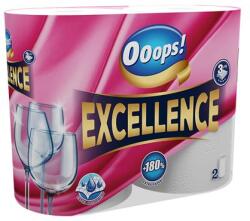 Ooops! Háztartási papírtörlő, 3 rétegű, 2 tekercses, OOOPS Excellence (KHHVP058)