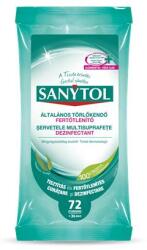 SANYTOL Fertőtlenítő törlőkendő, 36 db maxi/72 db standard, SANYTOL (KHH708) - irodasziget