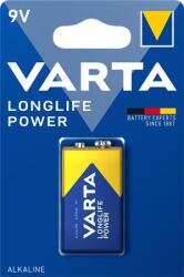 VARTA Elem, 9V, 1 db, VARTA Longlife Power (VEHE9V1)