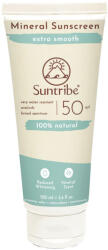 Suntribe 100% Natural Mineral Impermeabil Protecție solară Cremă Pentru față și corp SPF50 100ml
