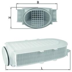 MAHLE Filtru aer MAHLE LX 2991/1 - piesa-auto
