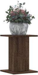 vidaXL 2 db barna tölgy szerelt fa növénytartó állvány 30 x 30 x 40 cm (3307852)