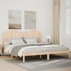 vidaXL tömör fa extra hosszú ágykeret matrac nélkül 180 x 210 cm (3309219)