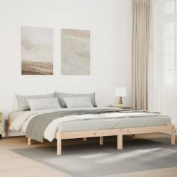 vidaXL tömör fenyőfa extra hosszú ágykeret matrac nélkül 200 x 220 cm (852426)