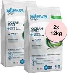 Alleva Holistic Puppy/Junior Mini ocean fish 2x12 kg