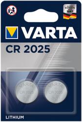 VARTA Elem gomb VARTA CR2025 2-es (06025101402) - robbitairodaszer