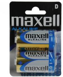 Maxell LR20 D elem, féltartós, góliát, 1, 5V, 2 db/csomag (Maxell LR20) - kontaktor
