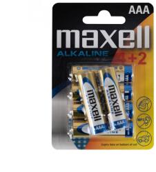 Maxell Maxell LR03 4+2 AAA elem, alkáli, 4+2db/bliszter