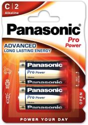 Panasonic LR14PPG/2BP 1, 5V C/baby tartós alkáli elem, 2 db/csomag (LR14PPG-2BP) (LR14PPG-2BP)