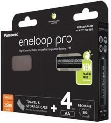 Panasonic Panasonic Eneloop BK-3HCDEC4BE AA 2500mAh ceruza akku 4db/csomag (BK3HCDEC4BE-N) (BK3HCDEC4BE-N) - megaplace