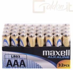 Maxell Elem Maxell alkáli ceruza elem (AAA) 32db/csomag (18721S)