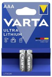 VARTA ULTRA tartós elem (AAA, LR03, 1.5V, lítium) 2db/csomag (6103301402) - bluedigital