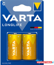VARTA Elem C Baby LR14 Longlife 2 db/csomag, Varta (35033)