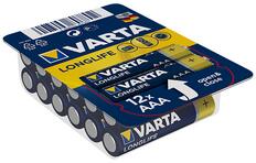 VARTA Elem mikro VARTA Longlife AAA 12-es (04103301112) - irodaszer