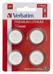 Verbatim Baterie verbatim cr2430 litiu 3v, 4buc (49534) (49534)