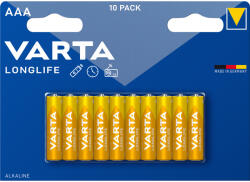VARTA Elem AAA mikro LR03 Longlife 10 db/csomag, Varta (47720) - printsisters