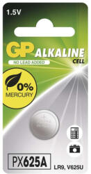 GP Batteries Alkáli gombelem 625A 1db/bliszter (B1325) - scom