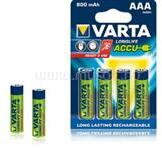 VARTA 56703101404 Longlife Ready2Use AAA (HR03) 800mAh akkumulátor 4db/bliszter (56703101404) (56703101404)