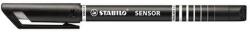 STABILO Tűfilc STABILO Sensor 0, 3mm fekete (189/46) - robbitairodaszer