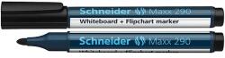 Schneider Maxx 290 Tábla- És Flipchart Marker - 2-3 mm, Utántölthető, Fekete