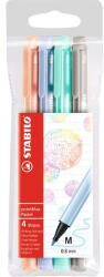 STABILO Filctoll STABILO PointMax PASTEL 4 darabos (488/4-02) - papir-bolt