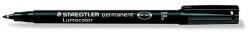 STAEDTLER Lumocolor 318 F Ohp Alkoholos Rostirón - Tűhegy 0, 6 mm, Fekete