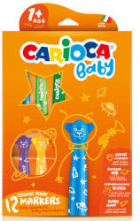 CARIOCA Macis bébi filctoll készlet - 12 db-os kimosható - Carioca (42816)
