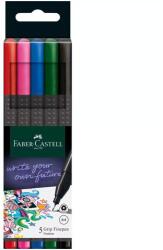 Faber-Castell Faber-Castell: Grip 0, 4mm-es tűfilctoll szett 5db-os (151604)