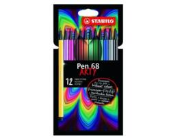 STABILO Pen 68/12S `ARTY` marker készlet