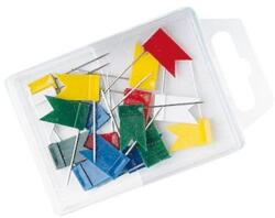 WEDO Térképtű, zászló, 20 db, WEDO, vegyes színű (56299) - nyomtassingyen