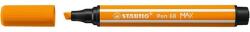 STABILO Rostirón, 1-5 mm, vágott hegy, STABILO "Pen 68 MAX", narancssárga (tst76854) - irodaszer