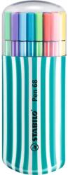 STABILO Pen 68 Zebrui 20db-os türkiz filctoll készlet (6820-02-2-5)