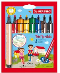 STABILO Markerek STABILO Trio Scribbi 8 db