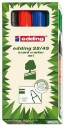 edding 28 Ecoline 1, 5 - 3mm Táblamarker Készlet 4db - Vegyes Színű