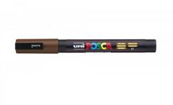 uni Dekormarker 0, 9-1, 3mm, Uni Posca PC-3M barna (2UPC3MB) - best-toner