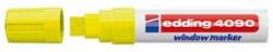edding Folyékony kréta EDDING 4090 vágott 4-15 mm neon sárga (7580139007) - irodaszer