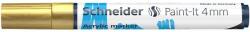 Schneider Dekormarker, akril, 4 mm, SCHNEIDER "Paint-It 320", arany (tsc320a) - irodaszer