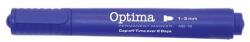 Optima Alkoholos marker OPTIMA kerek kék (120935) - robbitairodaszer