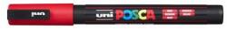 uni Dekormarker, 0, 9-1, 3 mm, UNI "Posca PC-3M", piros (tupc3mp) - irodaszer
