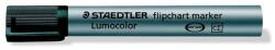 STAEDTLER Flipchart marker, 2 mm, kúpos, STAEDTLER "Lumocolor 356", fekete (TS3569) - jatekotthon