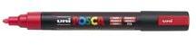 uni Dekormarker 1, 8-2, 5mm, Uni Posca PC-5M fluor piros (2UPC5MFP) - best-toner