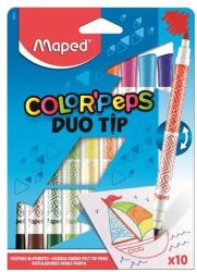 Maped Color'Peps Duo Tip Filctoll Készlet - 10 Különböző Szín (849010)
