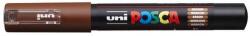 uni Dekormarker, 0, 7-1, 0 mm, UNI "Posca PC-1M", barna (tupc1mb) - irodaszer