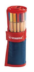 STABILO Point 88 filctoll, hatszög alakú, műszaki rajzhoz kíváló 0, 4mm 25db-os készlet 8825-021