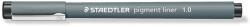 STAEDTLER Pigment Liner Tusfilc - 1 mm, Fekete