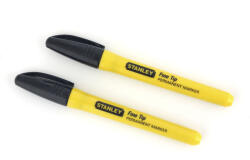 STANLEY jelölőfilc vékony 2db (0-47-316) - ezermesterszerszam