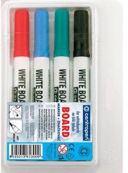 Centropen Táblamarker CENTROPEN kerek végű, 2, 5 mm, 4db-os készlet (585590401)