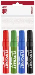 ICO Artip 11 Vízbázisú Kerek Flipchart Marker - 3 mm, 4 Színben