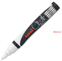 uni Chalk Marker Pen PWE-5M Medium Bullet Tip - White (2UPWE5MFEH) - berczitech